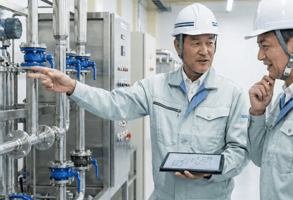 現場条件に応じた最適配管設計と豊富な実績